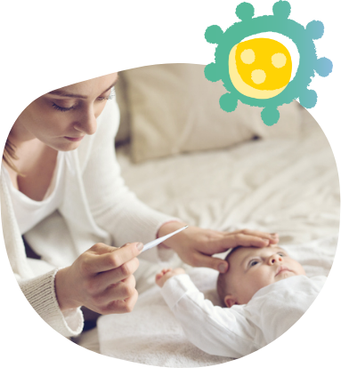 RSV-Infektion, Fieber bei Babys